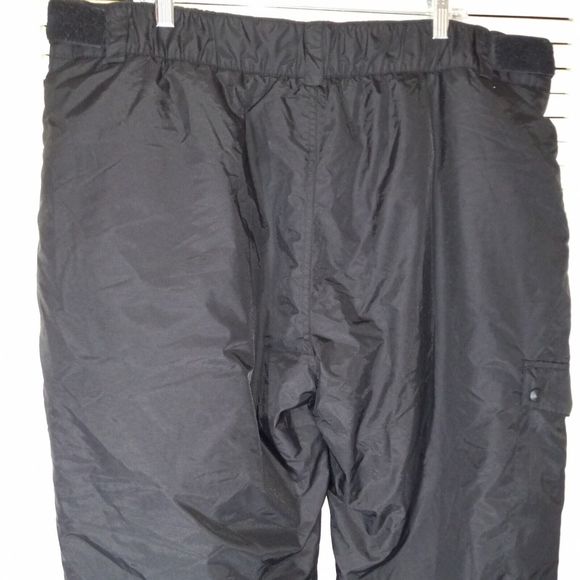 Rawik Black Insulated Pants Work Weatherproof Size 2XL Mens Ski Pants Adjustable - Picture 13 of 16